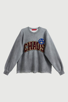 PATCH CREW NECK image 2