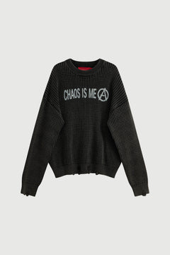 WAFFLE SWEATER image 1