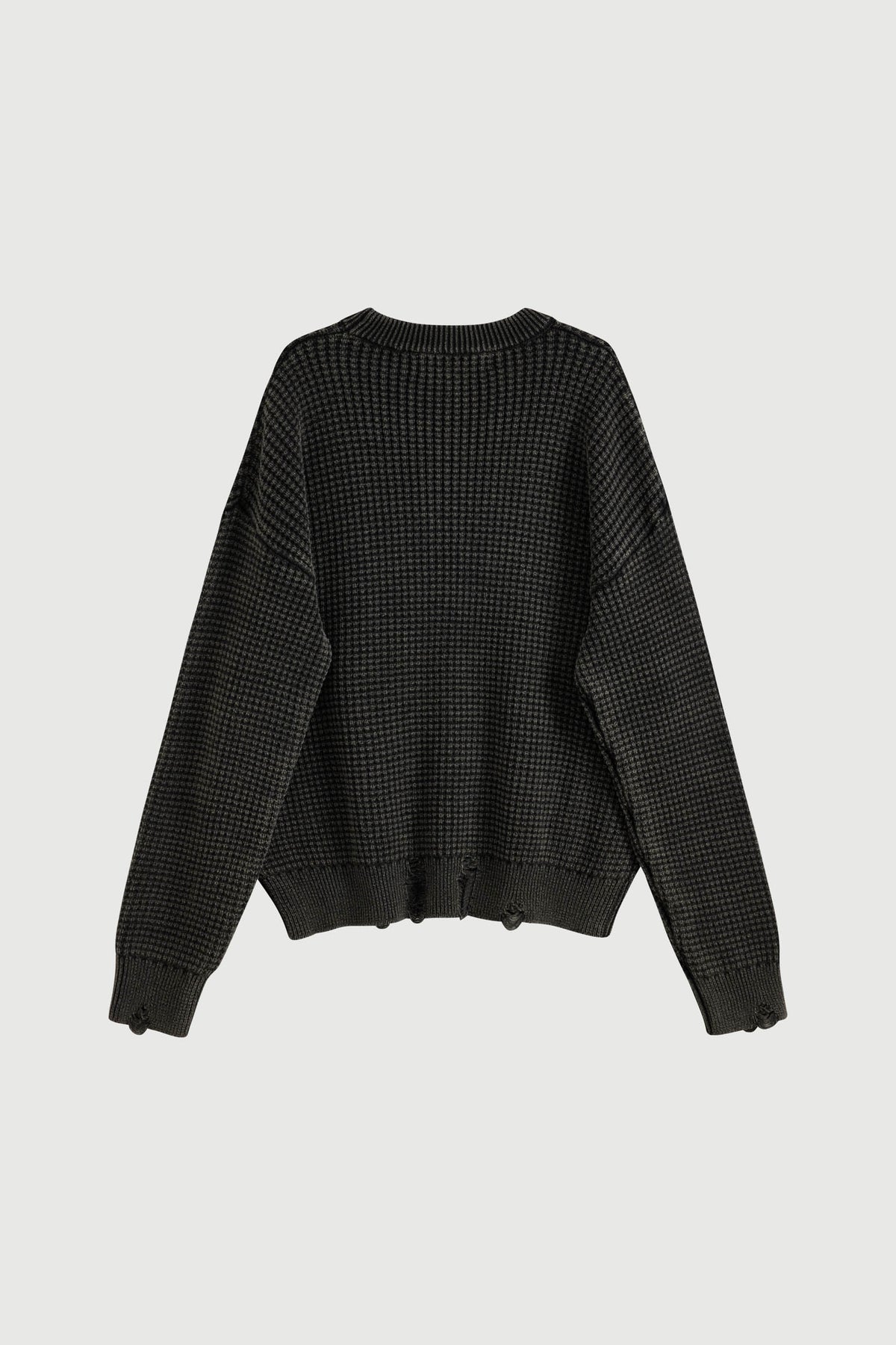 WAFFLE SWEATER
