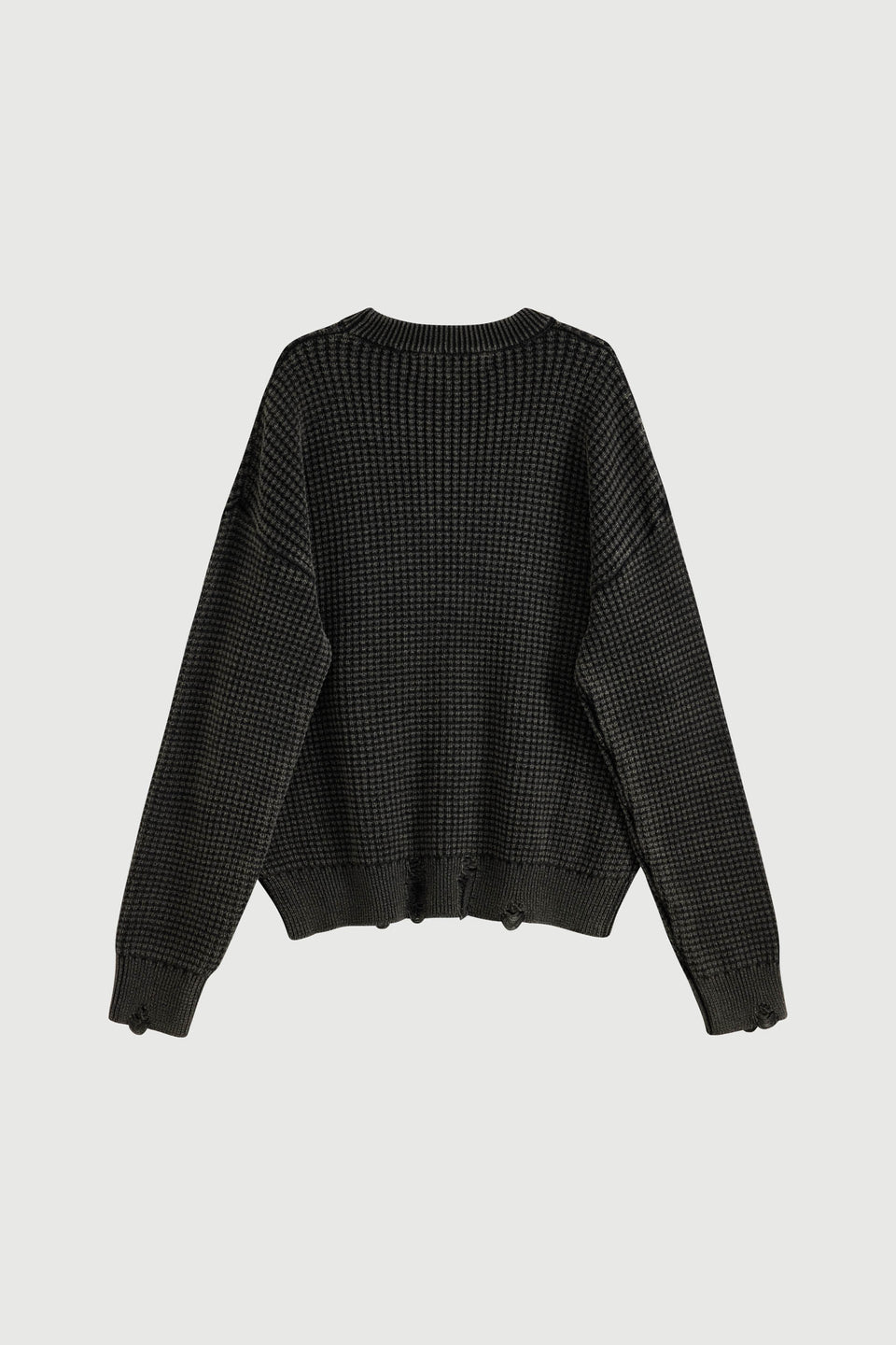 WAFFLE SWEATER