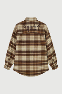 FLANNEL JACKET KHAKI – Bild 2