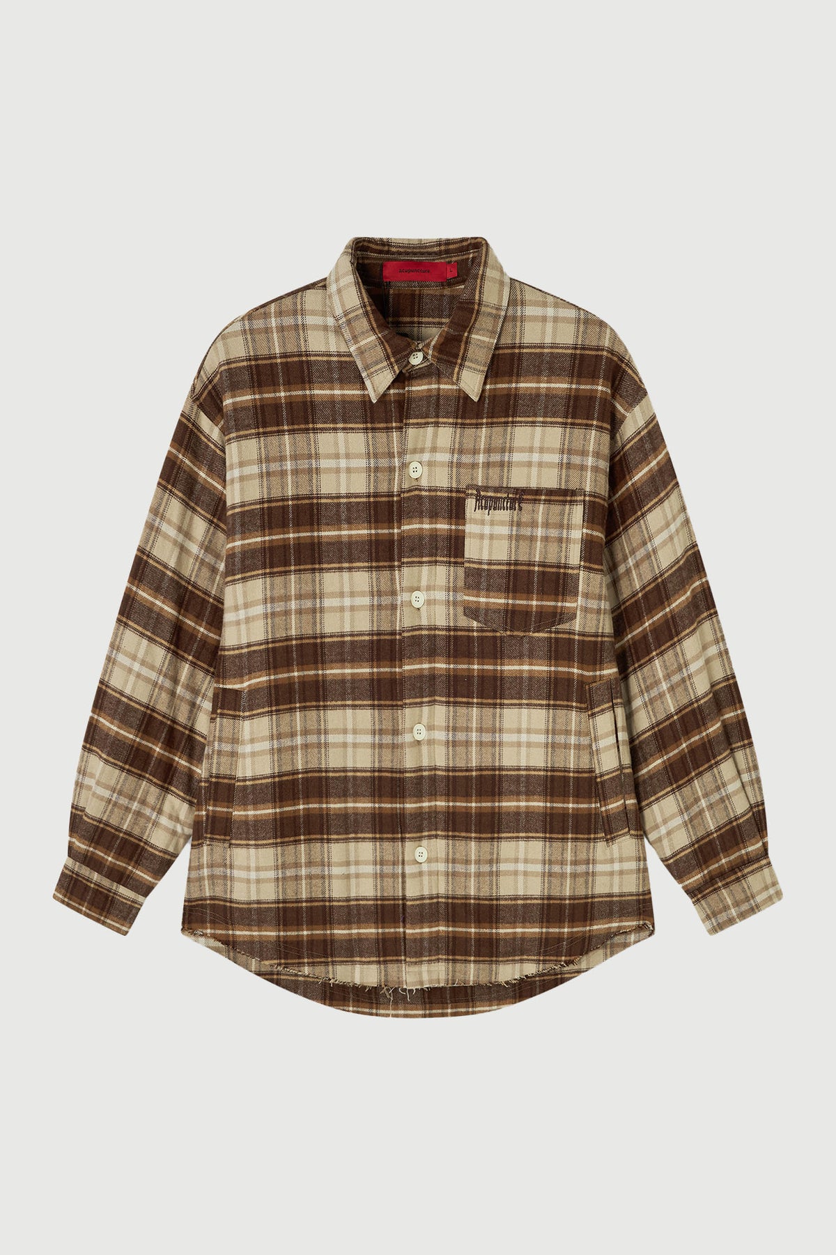FLANNEL JACKET KHAKI