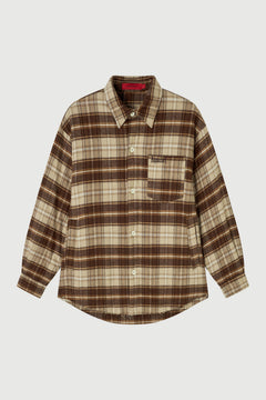 FLANNEL JACKET KHAKI – Bild 1