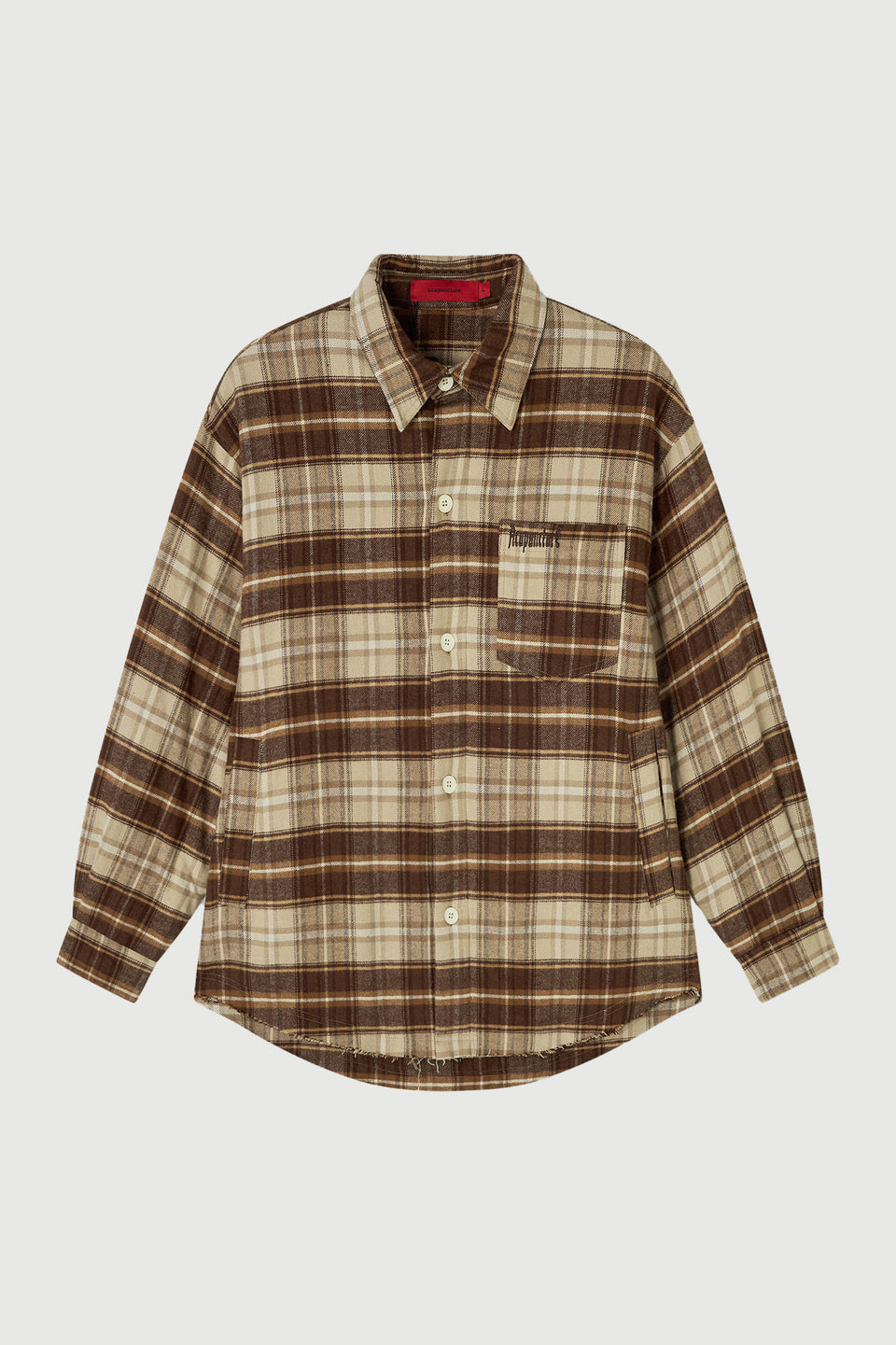 FLANNEL JACKET KHAKI