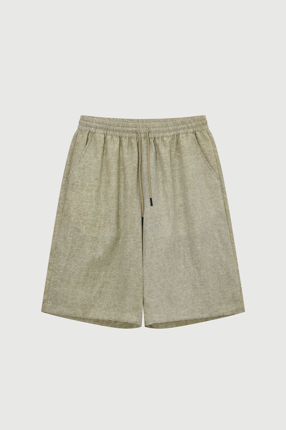 CRACKED SHORT S/S MARBLE SAND