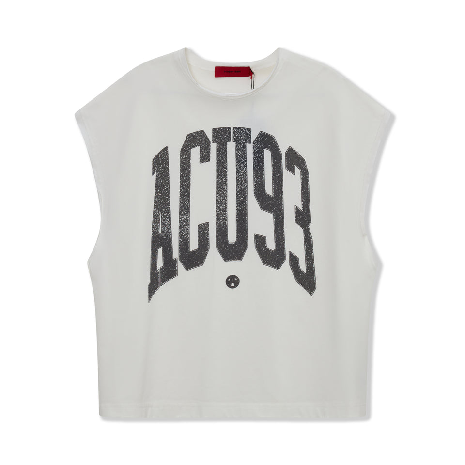 TOUCH DOWN SLEEVELESS EGG WHITE