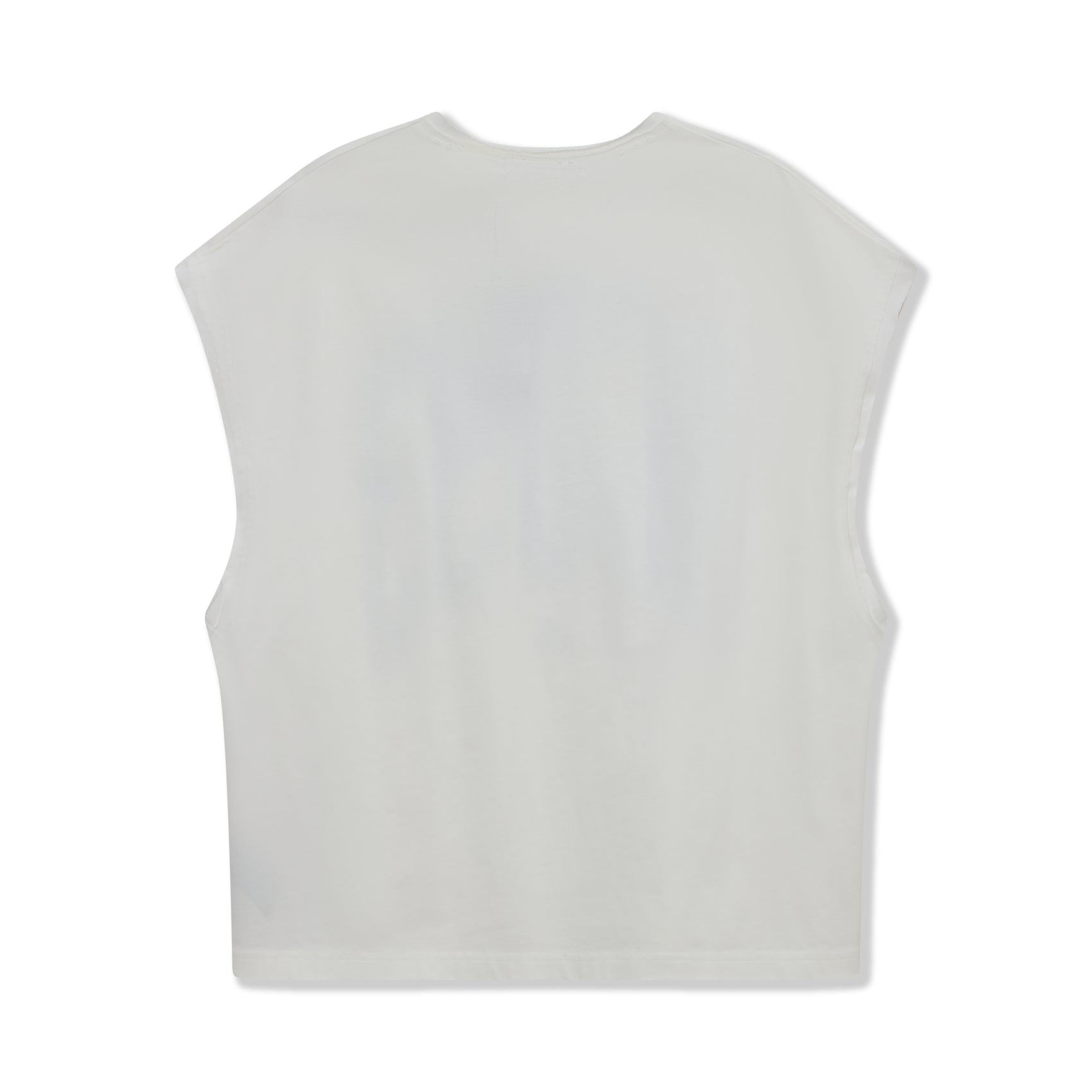TOUCH DOWN SLEEVELESS EGG WHITE