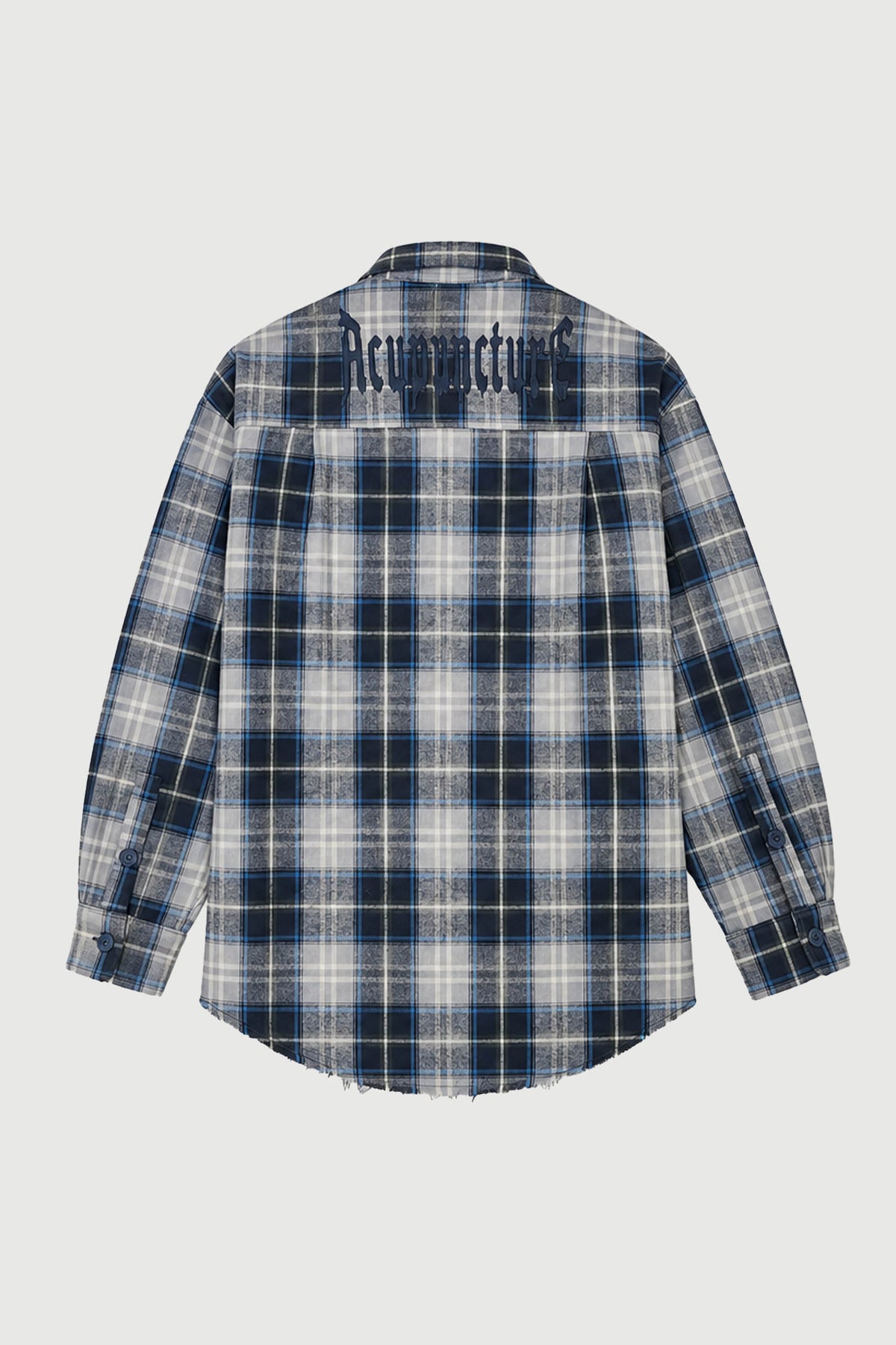 FLANNEL JACKET GREEN/BLUE