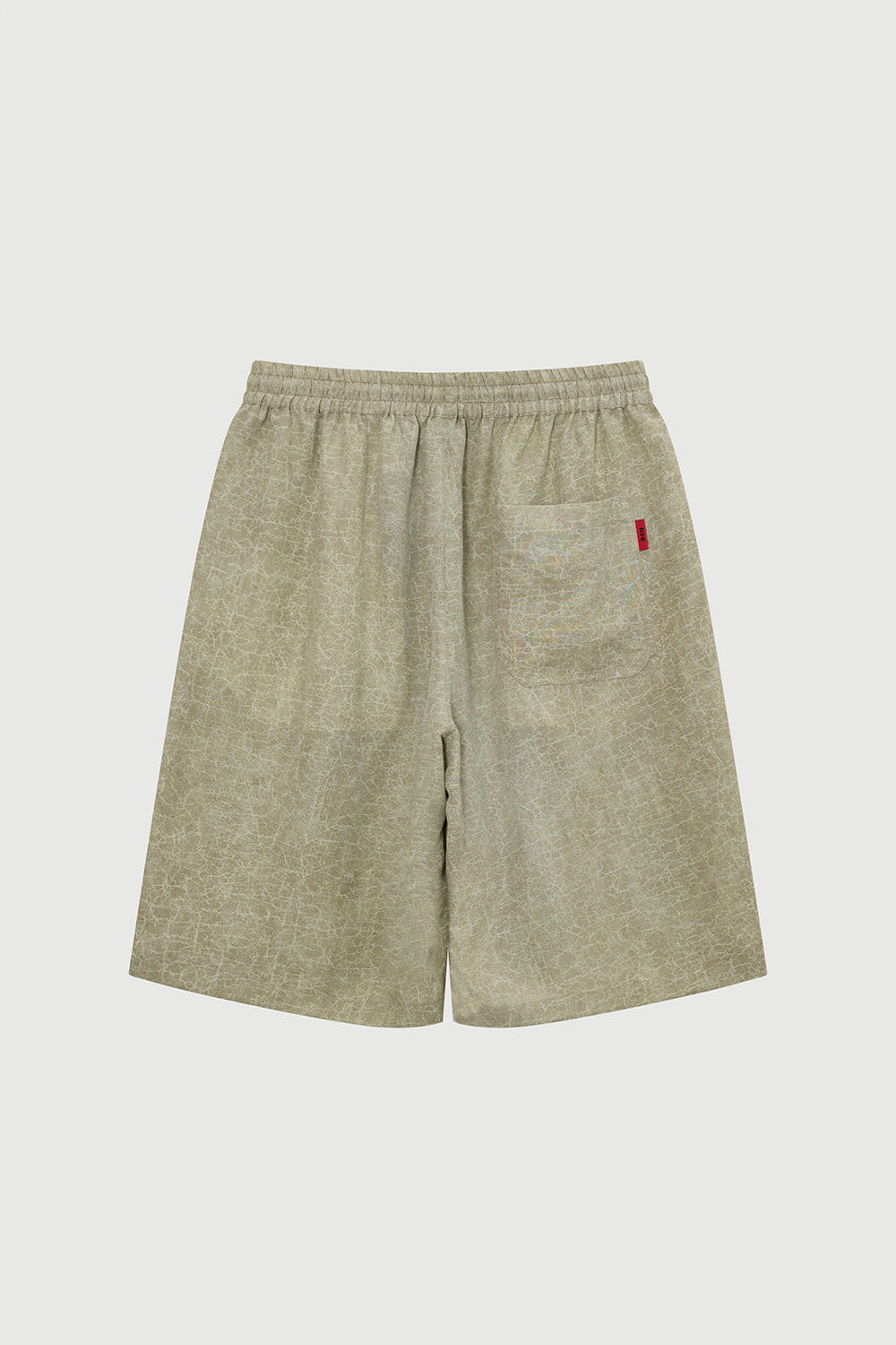 CRACKED SHORT S/S MARBLE SAND