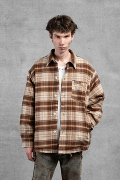 FLANNEL JACKET KHAKI – Bild 3