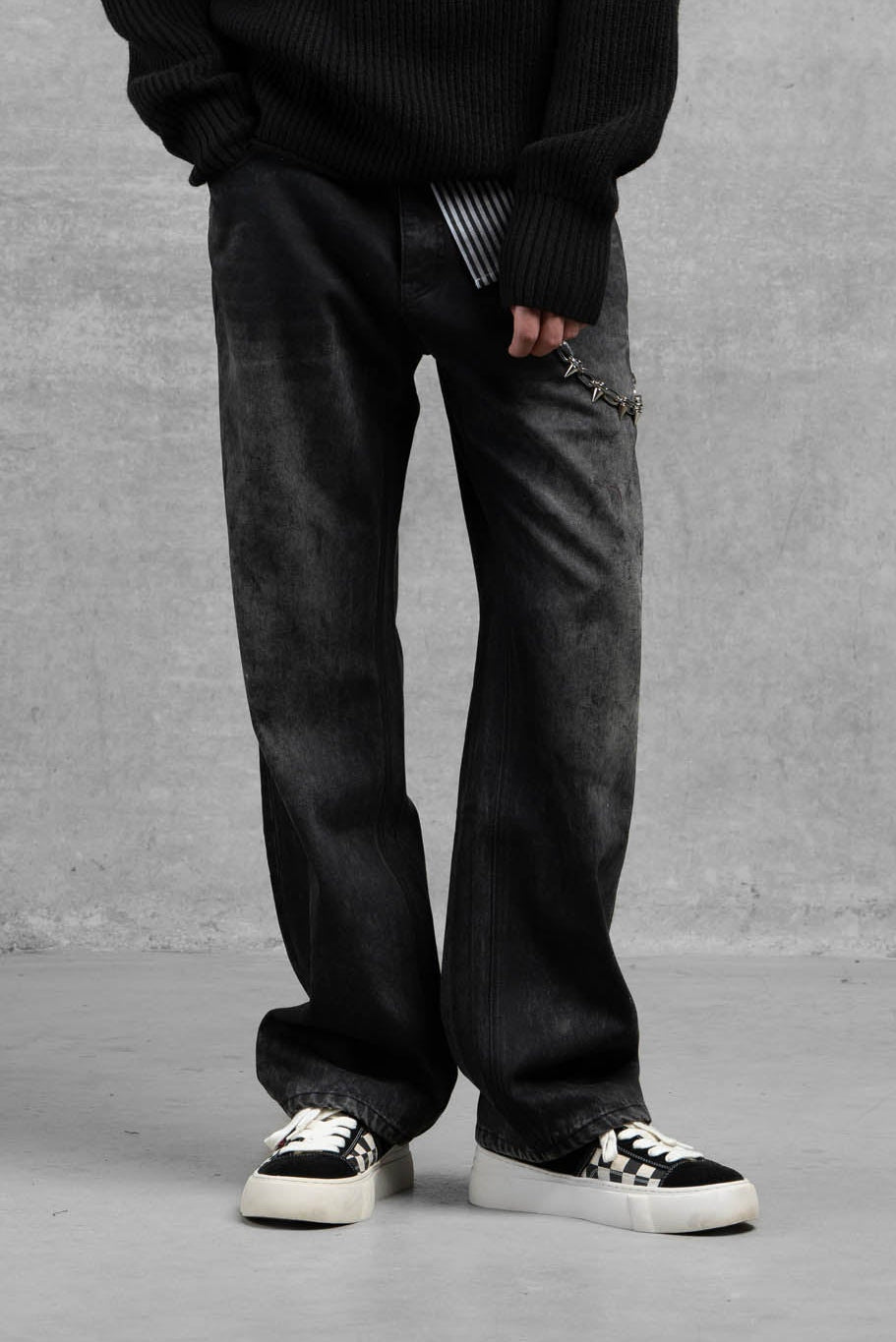 TEXAS  COATED BLACK WASH