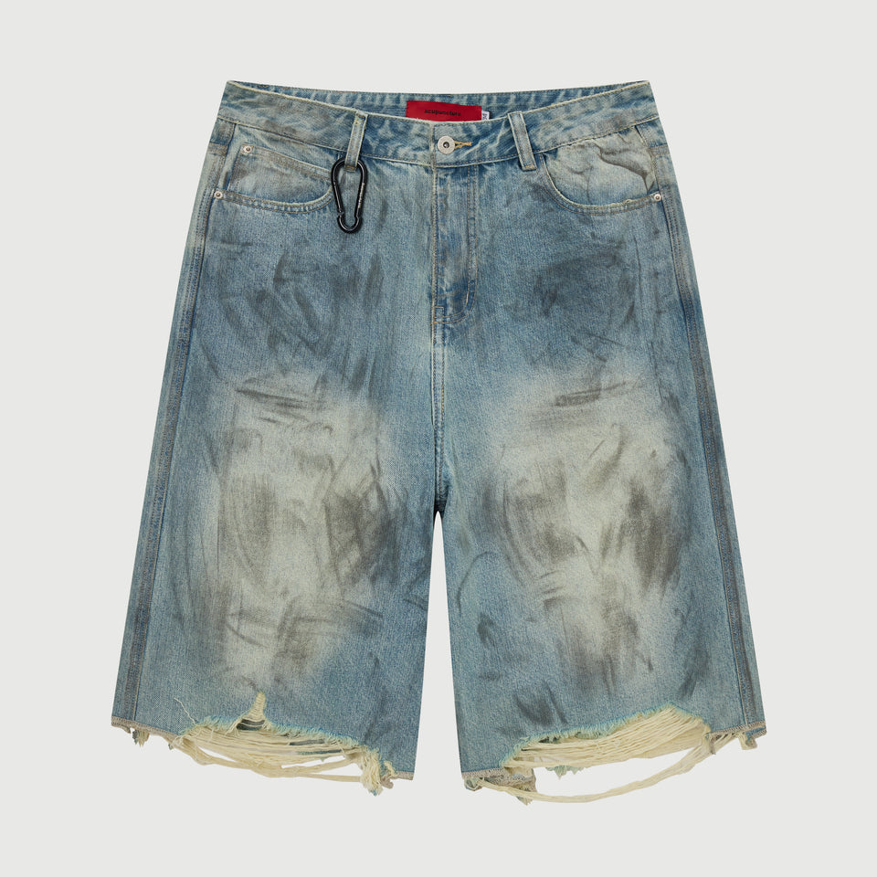 OCEAN FRONT SHORTS RISE WASH