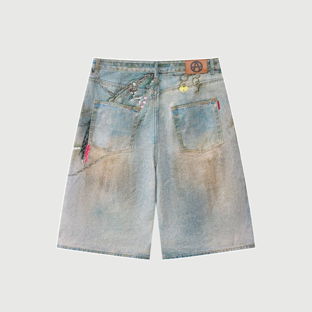 OCEAN FRONT SHORTS DENIM BLUE