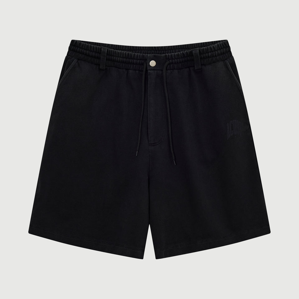 93 SWEAT SHORT WASHED BLACK