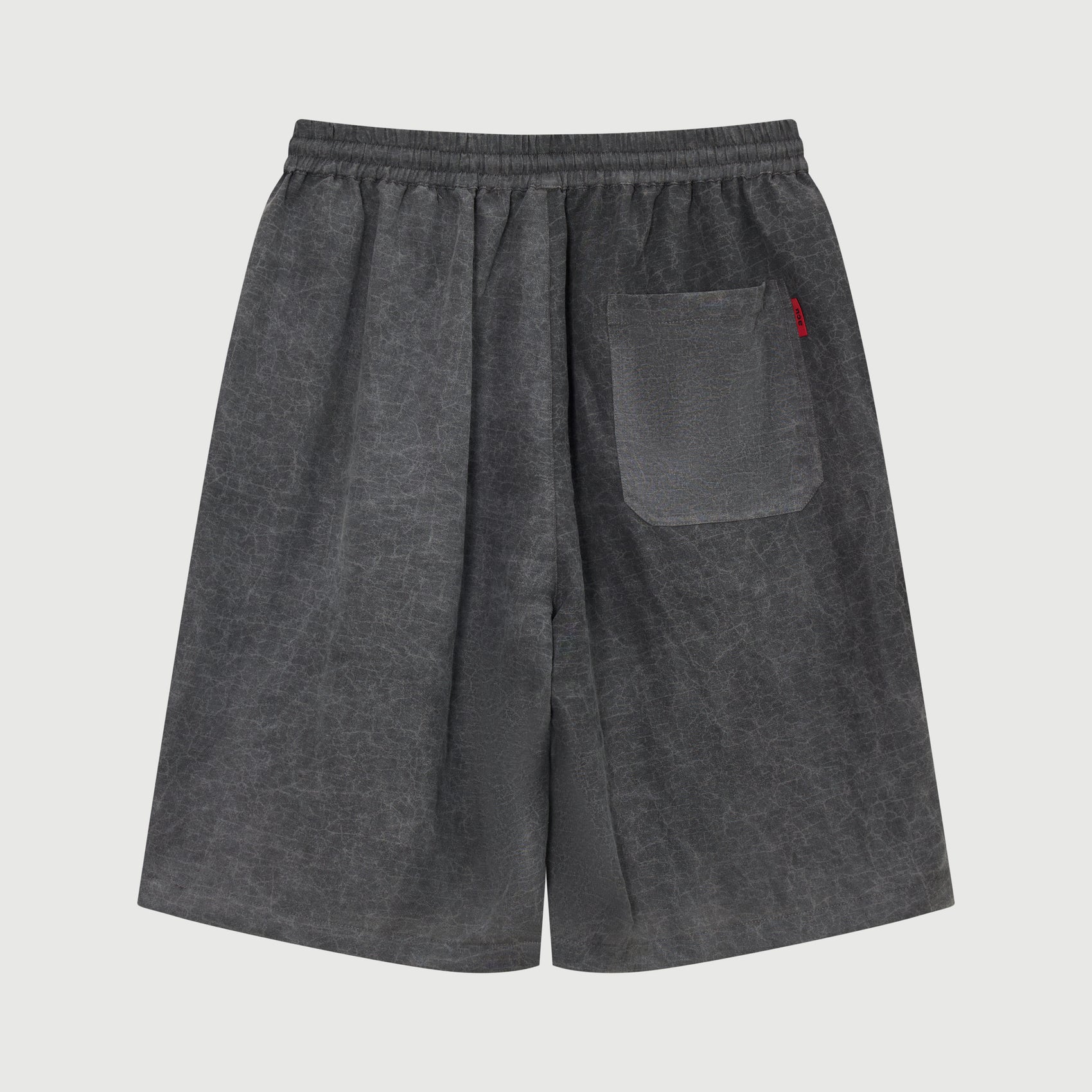 CRACKED SHORTS MARBLE GREY