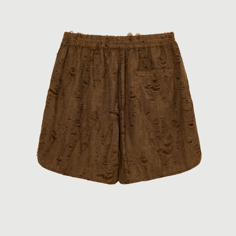 RAT RACE SHORTS BROWN