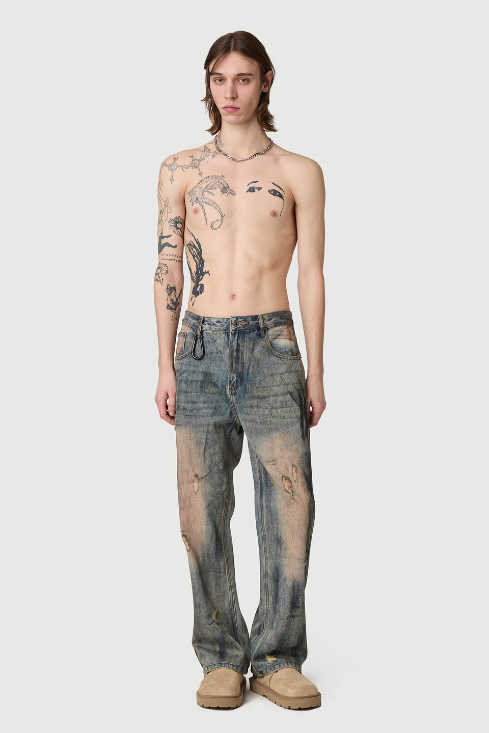 TEXAS DENIM OVERUSED WASH