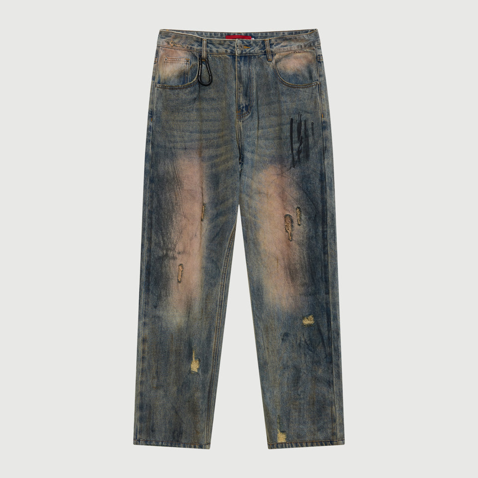 TEXAS DENIM OVERUSED WASH
