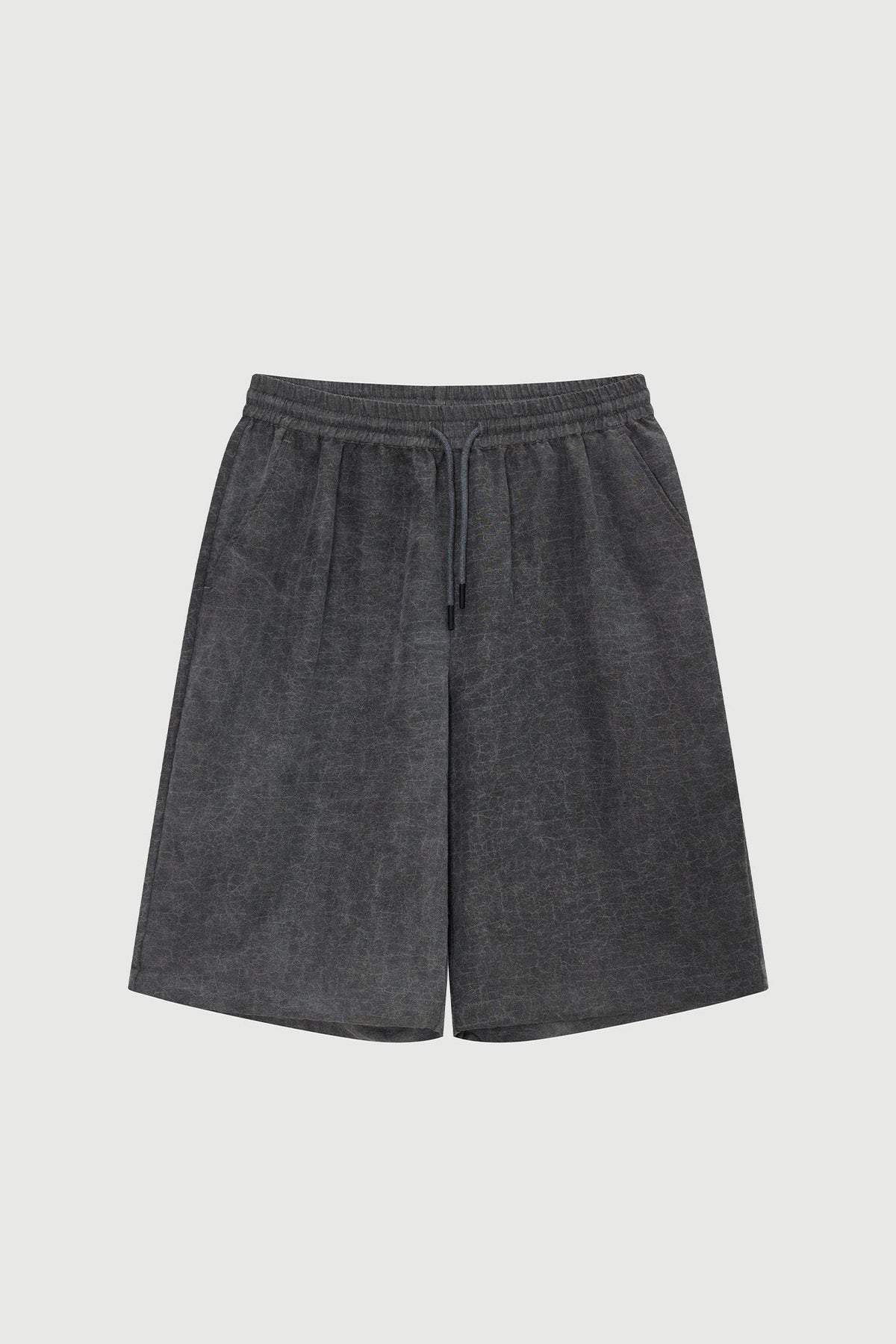 CRACKED SHORTS MARBLE GREY